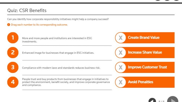 Typical AML objectives screen