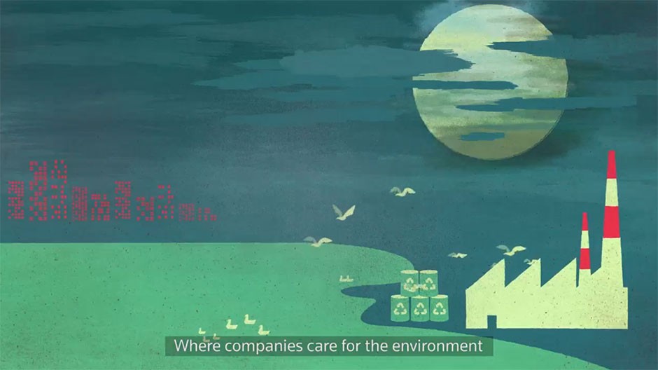 Imagine a world where we can be who we want to be, where companies care for the environment…